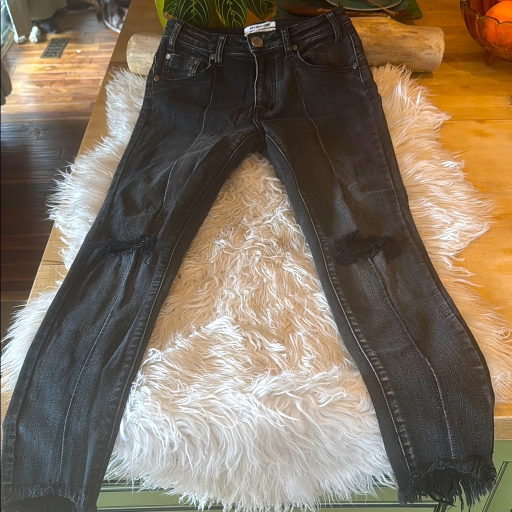 one teaspoon high waist freebird ii high waist stretch fitted leg